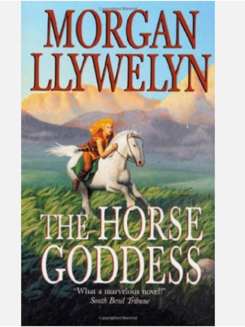 5/$15 Book Horse Goddess Llywelyn MMPB Epic Fantasy Celtic Historical Ireland